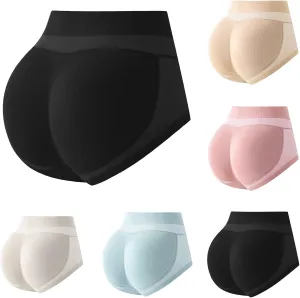 Butt Lifter Panties Padded Underwear for Women High Waist Butt Lifting Padded Control Lace Boyshorts Shapewear