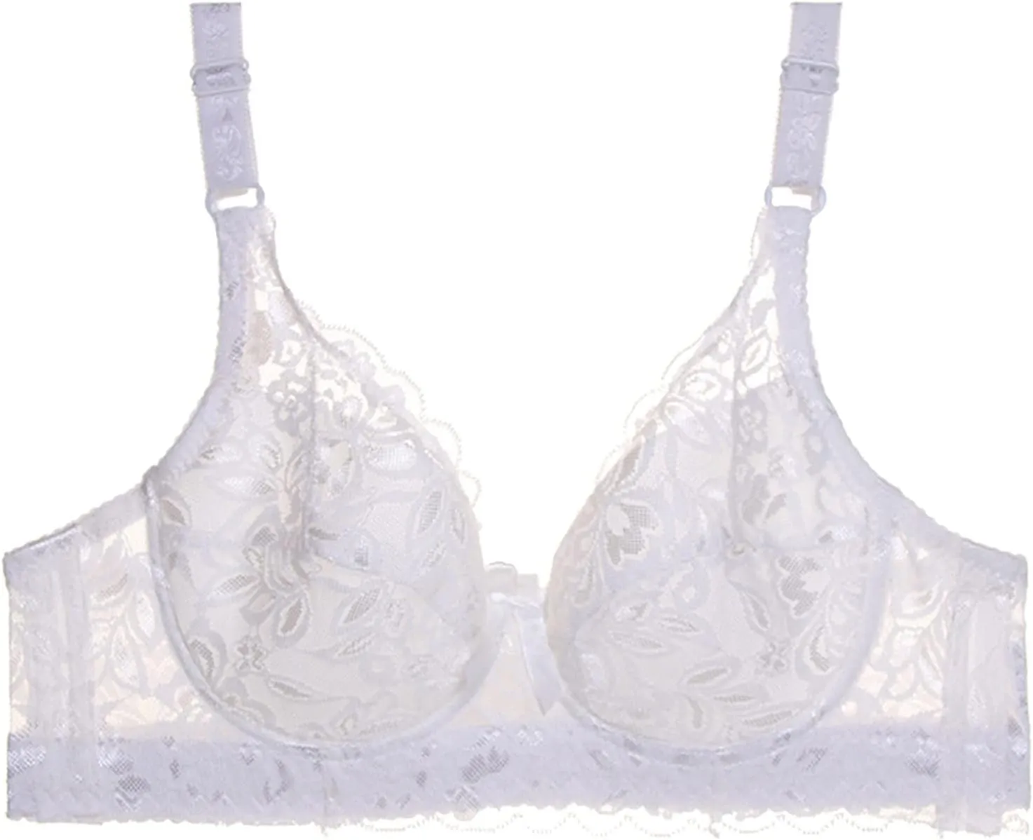 Lace Bralettes Womens Plunge Wireless Bras Camisole Tops Cami Strappy Sexy Soft Push Up Bras with Support