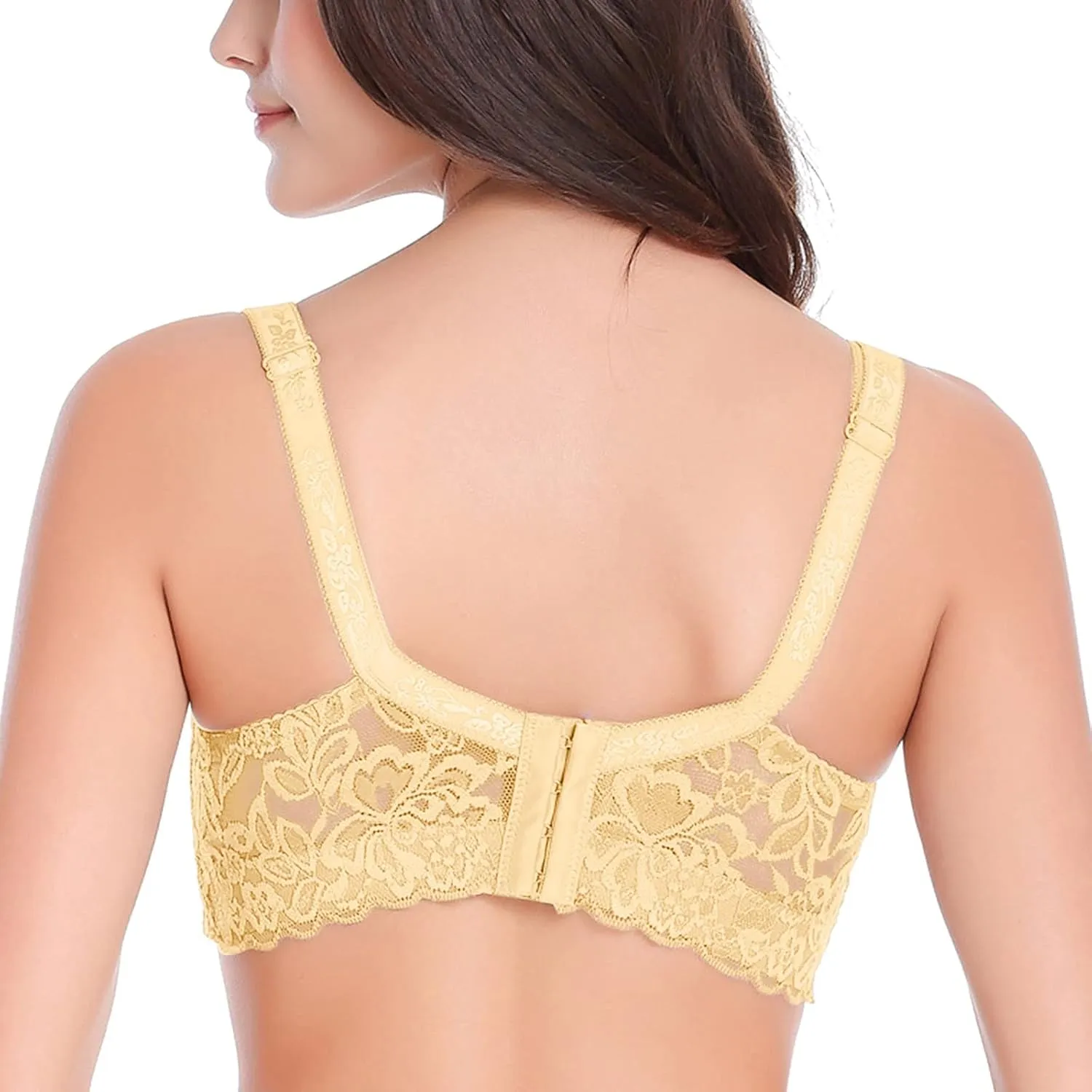 LCMTWX Bralettes for Women Lingerie V-Neck Plus Size Sexy Wireless Underwear Camisole Plus Size Sports Bra Padded Bralette