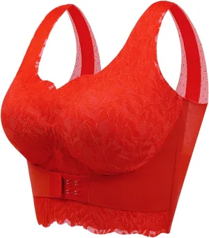 Push Up Sports Bras for Women High Support Sports Tank Top Wirefree Seamless Plus Size Longline Workout Yoga Bralette