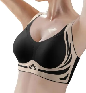 Seamless Sports Bra Wirefree Yoga Bra No Underwire Large Wirefree Bra Push Up Comfortable Breathable Sports Bras