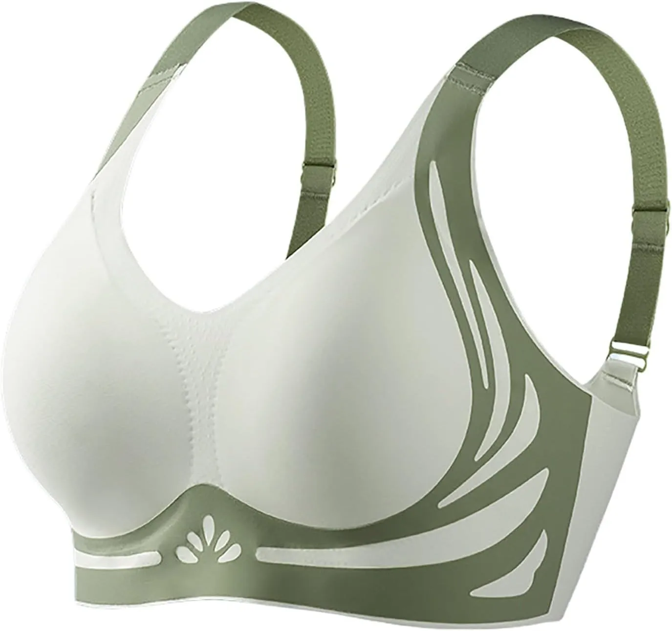 Seamless Sports Bra Wirefree Yoga Bra No Underwire Large Wirefree Bra Push Up Comfortable Breathable Sports Bras