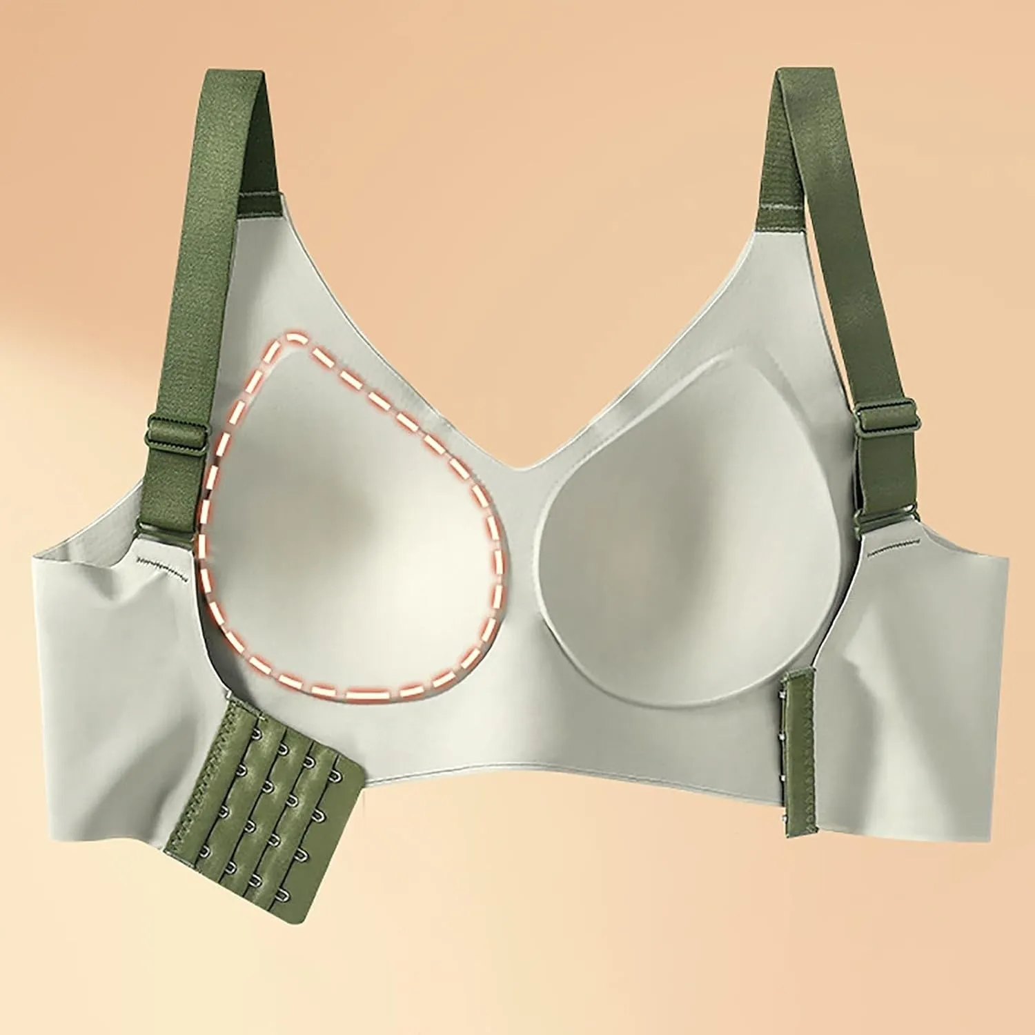 Seamless Sports Bra Wirefree Yoga Bra No Underwire Large Wirefree Bra Push Up Comfortable Breathable Sports Bras